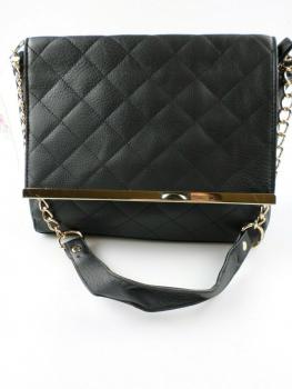 Nicole Brown - schöne Damen Handtasche in schwarz